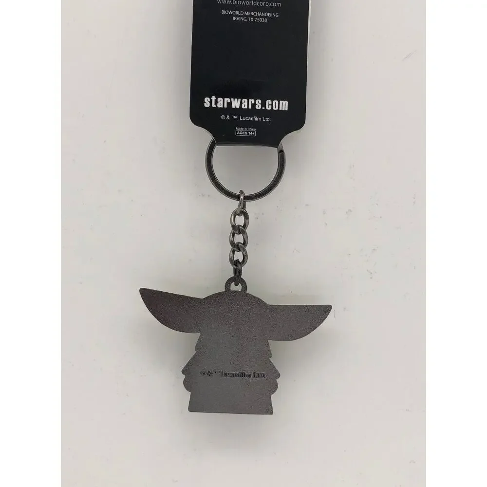 Disney Star Wars Mandalorian The Child Baby Yoda Grogu Keychain Key Bag Charm